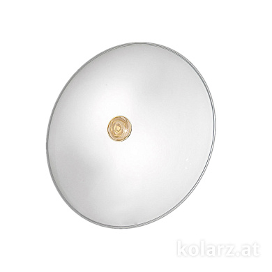 Kolarz Centro 0314.U15.3/aq21 потолочный светильник золото 24 карата белый ø62cm высота 8cm 5 ламп e27