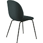 10059011 GUBI The GamFratesi Collection Beetle Обеденный стул Beetle, черный, PG2, Li.Bouclé 0028 — фото 2