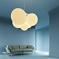 SPCLOUDYBCXX30K Axolight Cloudy SP LED люстра современная сатиновый белый — фото 1