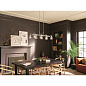 Aivian 42" 8 Light Linear Chandelier Brushed Nickel люстра 52400NI Kichler — фото 3