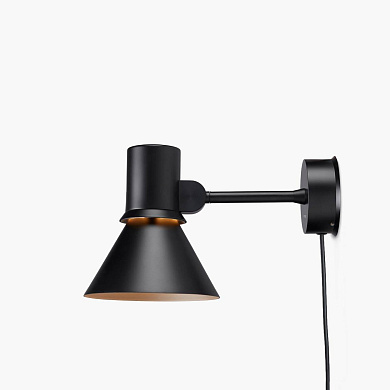 Type 80 W1 с кабелем Matte Black Anglepoise, настенный светильник