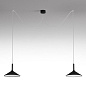 Rotaliana Dry H4 SP LED современная люстра с двумя источниками света матовый белый 1DYH400063ZL0 — фото 2