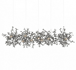 10101/5 Chrome Loft It Spark подвесной светильник с металлическими ветвями серебристого цвета