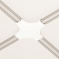 TRA084CX-11W Maytoni Accessories for tracks Radity Комплектующие для систем освещения с токоведущими элементами Белый — фото 2