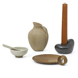 1104266266 Ferm Living Ceramic декоративный набор керамических интерьерных аксессуаров