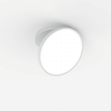 Rotaliana Venere W1 PL LED круглый светильник для стены или потолка матовый белый 1VEW100063HL0