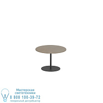 СТОЛИК BUTLER Ø40CM H28CM АНТРАЦИТОВЫЙ ЛАВАСТОН MOON Royal Botania