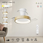 9090 Mantra NISEKO FAN светильник с вентилятором 25W 2500lm 2700-5000K — фото 4