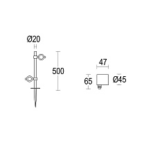 MaxiSegno 45 P 2L Spike 500 GH1491.BGFT300EC