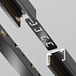 Комплектующие для трековой системы Maytoni Accessories for tracks Exility X Черный TRA239C-21B — фото 3