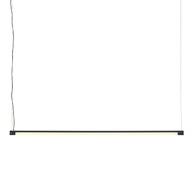 Fine Suspension Lamp подвесной светильник Muuto Black - 120 CM FNSUS12001