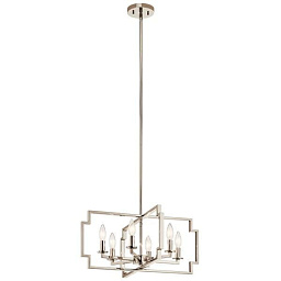 44128PN Kichler Downtown deco Люстра