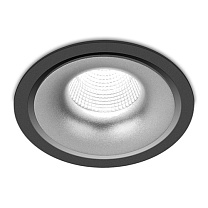 Потолочные светодиодные светильники Led technology SFERA R 11.30 W NO DIM черный + серебристый