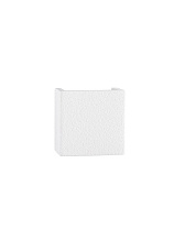 Sandy Coat White Gypsum LED G9 1x5Watt 100-240Volt IP20 bulb e xcluded light up & down L: 12.5 W: 7.5 H: 12.5 cm