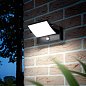 Уличный настенный светильник Swipe AP SENSOR Ideal Lux 287737, черный — фото 3