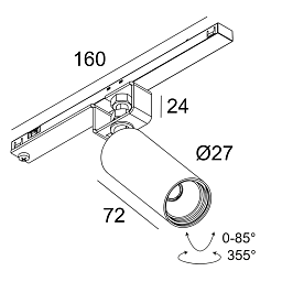 27314 9225 B Delta Light PR SPLITLINE аксессуар