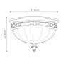 Потолочный светильник Drawing Room Feiss FE-DRAWING-ROOM-FB орех — фото 5
