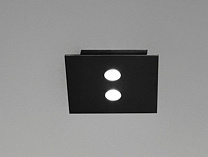 SWING PLAFONIERA 9W 220V 2700K NERO