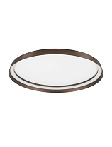 Triac Dimmable Brushed Brown Coffee Aluminium & Acrylic LED 48 Watt 220-240Volt 3361Lm IP20 2700-3000-4000K CCT by Dip Switch Light Up & Down D: 60 H: 7 cm