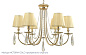 Люстра Crystal Lux VICTORIA SP6 GOLD/AMBER — фото 4