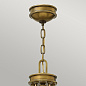 Люстра Collier Hinkely HK-COLLIER5 наследственная латунь — фото 2