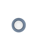 Gray Blue Ceramic Opal Glass LED G9 1x5Watt 100-240Volt IP44 Bulb Excluded D:16 W:12.5 cm