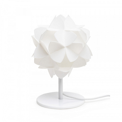 120019008 Emporium Cotton Light TL современный прикроватный светильник белый; опаловый