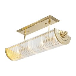 PP-107 Patinas lighting Petitot подвесной потолочный светильник-полуцилиндр из стеклянных стержней