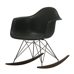 4055737198472 Vitra Eames Кресло-качалка, черный/темный клен