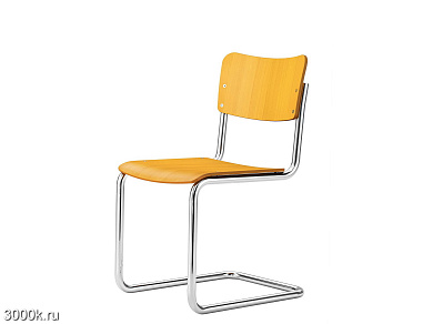 S 43 Детский стул из стали и дерева Thonet