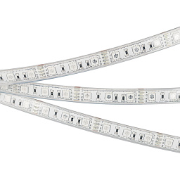 029599(3) Arlight Лента герметичная RTW-PU-B60-12.5mm 12V RGB (14.4 W/m, IP68, Wire 2m, 5m)