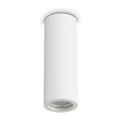 Потолочный светильник Look PL1 ROUND D70 H200 GESSO Ideal Lux 355740
