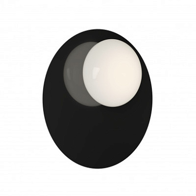 05603NGDHXPBB Elesi luce Bianca AP PL 42 LED IP44 настенный и потолочный светильник для ванной чёрный