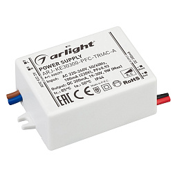 028277 Arlight LED драйвер ARJ-KE30300-PFC-TRIAC-A (9W, 300mA)