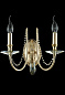 Бра Crystal Lux VICTORIA AP2 GOLD/AMBER — фото 2