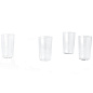 AE747-E474-AH04 Hay Набор из 4 очков Angle Glasses, средние, 10 см — фото 1