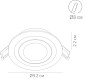 A2167PL-1WH Arte Lamp Tarf точечный встраиваемый светильник GU10 1х35W — фото 8