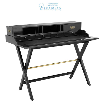 111472 Travel Desk Sahara black finish Eichholtz