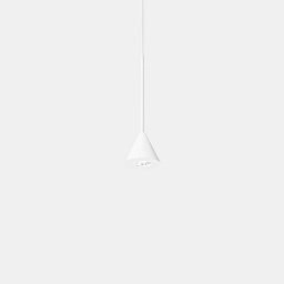 310596 Ideal lux Archimede подвесной светильник с конусным плафоном из белого матового стекла