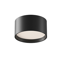 C091CL-12W4K-B Maytoni Glare потолочный накладной светильник черного цвета