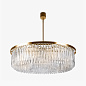 Потолочный светильник Triple Drum Droplet Chandelier Bella Figura CL463-3T — фото 2