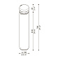 Уличный светильник-столбик Lombardo Tok H700 — фото 3