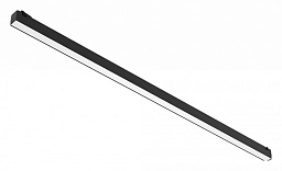 2479/06 SP-40 Divinare Decorato продолговатый трековый светильник черного цвета для трекоременной системы 48V