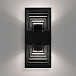 SOIREE WS X DOWN-UP 927 B черный Delta Light настенный светильник — фото 3