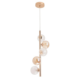 A5261SP-5GO Arte Lamp ETEREO подвесная люстра с декоративными шарами на подвесах