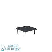 STYLETTO LOUNGE 70 СТОЛ АНТРАЦИТОВЫЙ КЕРАМИЧЕСКИЙ СТОЛ NERO MARQUINA Royal Botania