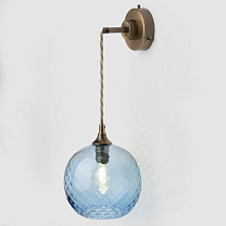 Hanging Petite Ball Wall Light аква