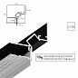 A680206 Arte Lamp Gap профиль для контурной подсветки гкл потолка — фото 3