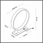 6615/6FL Odeon Light Uvo ландшафтный светильник, 6Вт, 3000K, 400лм, черный