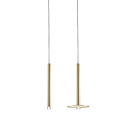 00-6668-14-27 Leds C4 Candle подвесной светильник с тридцатью цилиндрическими плафонами белого цвета